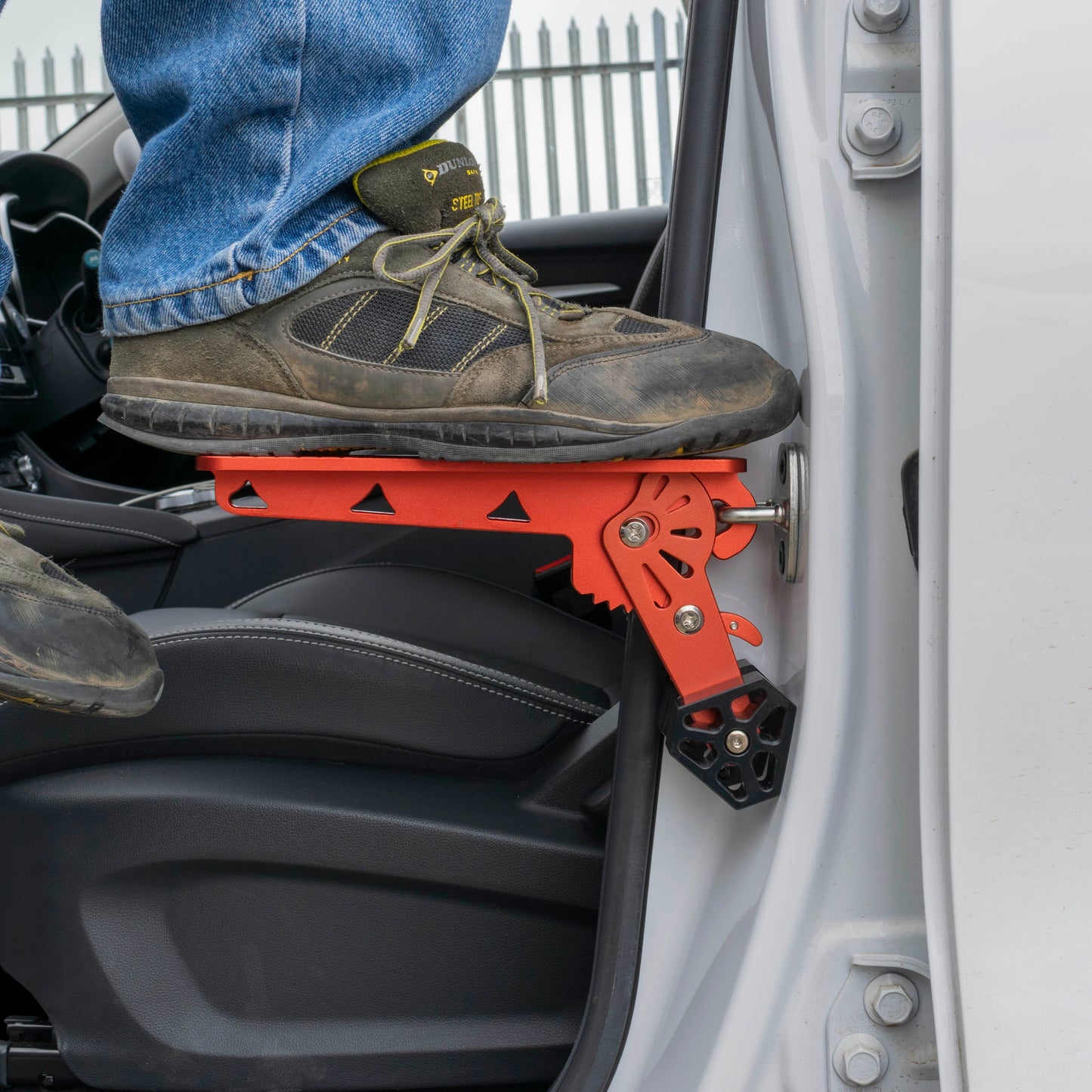 Car Door Step - Orange